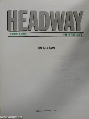 Headway - Pre-Intermediate - Student's Book/Workbook