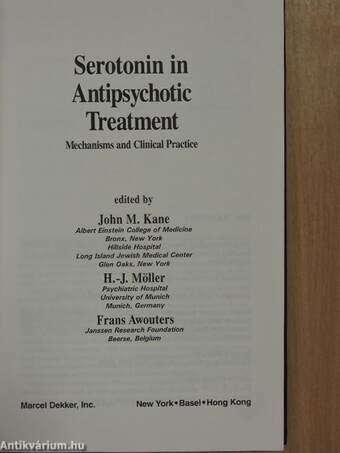 Serotonin in Antipsychotic Treatment