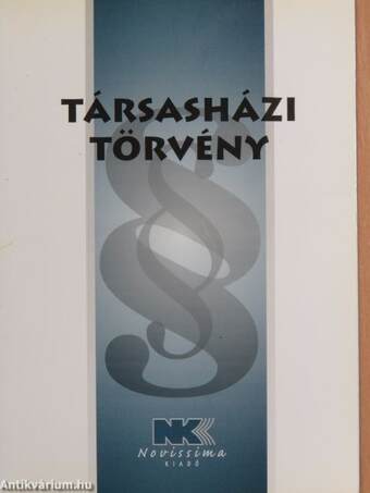 Társasházi törvény