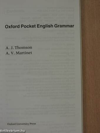 Oxford pocket english grammar