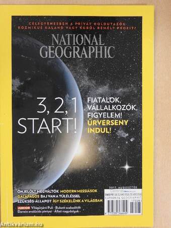 National Geographic Magyarország 2017. augusztus