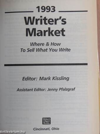 Writer's Market 1993