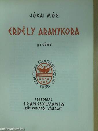 Erdély aranykora