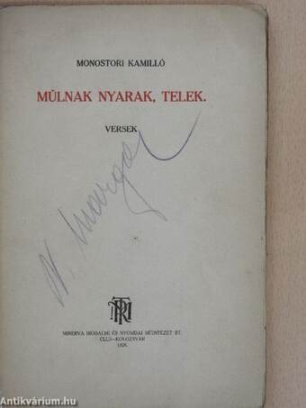 Múlnak nyarak, telek