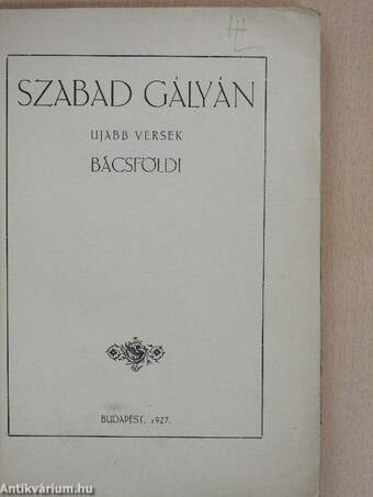 Szabad gályán