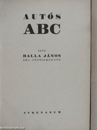 Autós ABC