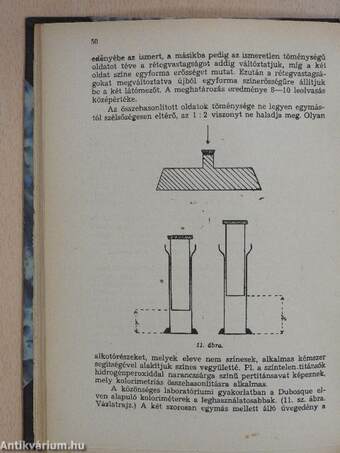 Szervetlen mennyiségi analizis I. (Töredék)