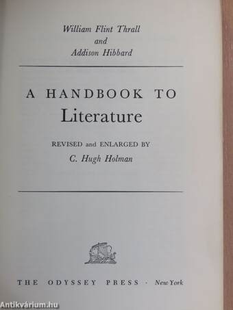 A Handbook to Literature