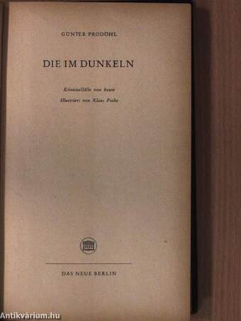 Die im Dunkeln