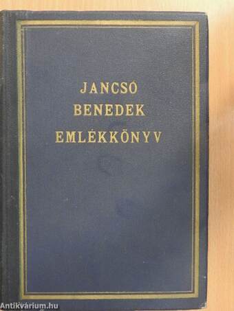 Jancsó Benedek Emlékkönyv