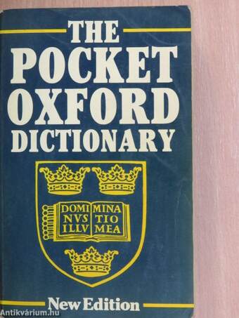 The Pocket Oxford Dictionary of Current English