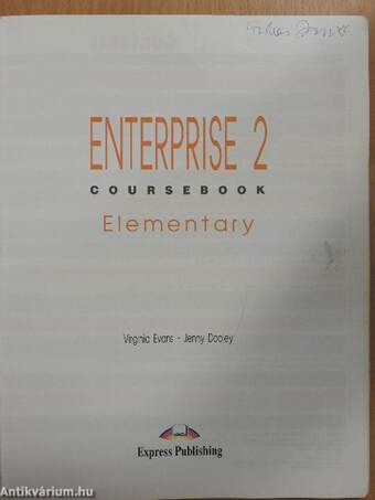 Enterprise 2 - Elementary - Coursebook