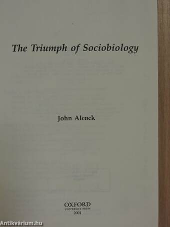 The Triumph of Sociobiology