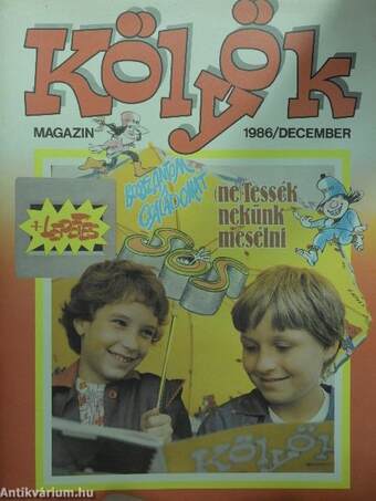 Kölyök magazin 1986. december