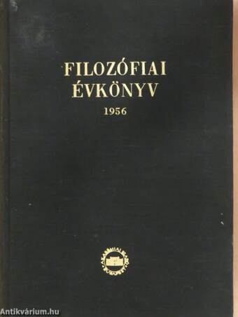 Filozófiai évkönyv 1956