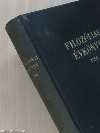 Filozófiai évkönyv 1956