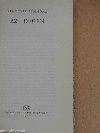 Az idegen