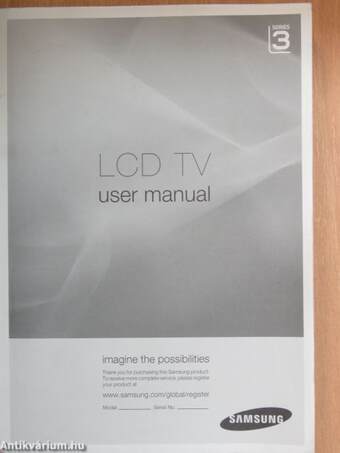 Samsung LCD TV User Manual