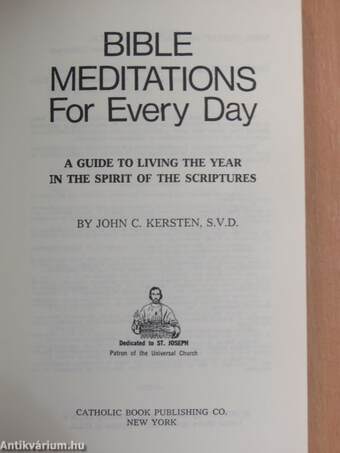 Bible Meditations for Every Day