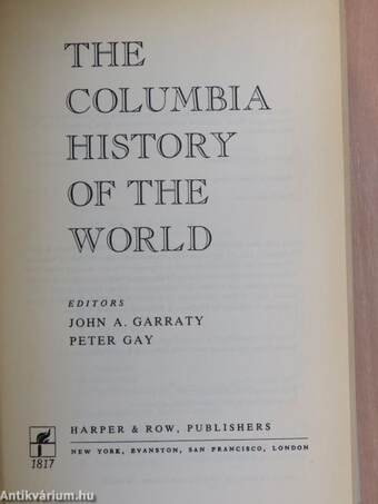 The Columbia History of the World