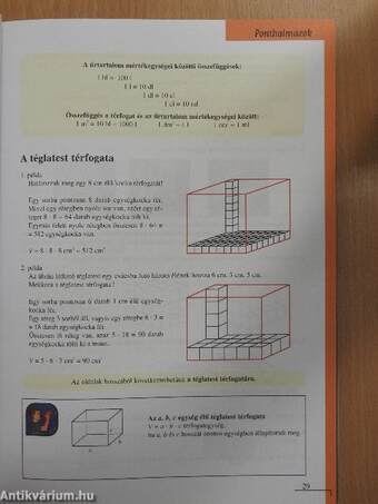 Matematika tankönyv 5. évfolyam - II.