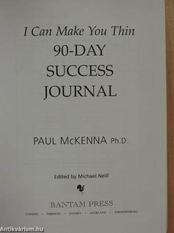 I Can Make You Thin 90-Day Success Journal