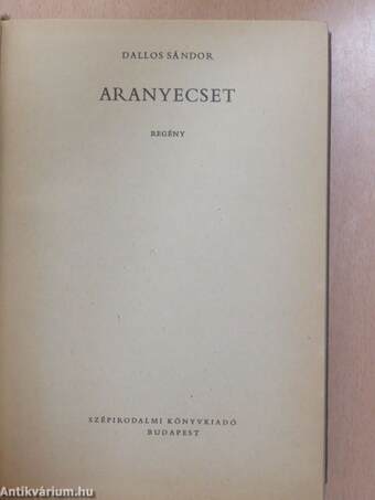 Aranyecset