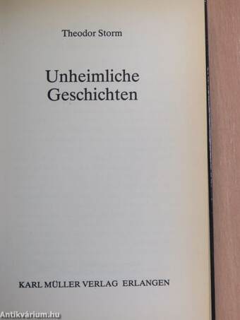 Unheimliche Geschichten