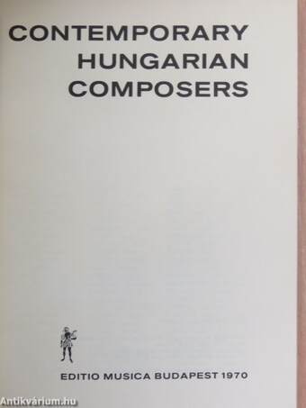 Contemporary hungarian composers