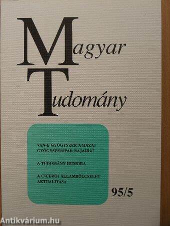 Magyar Tudomány 1995. május