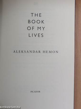 The Book of My Lives