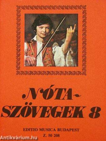 Nótaszövegek 8.