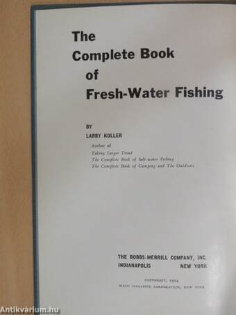 The Complete Book of Fresh-Water Fishing