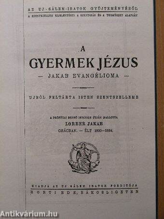 A gyermek Jézus