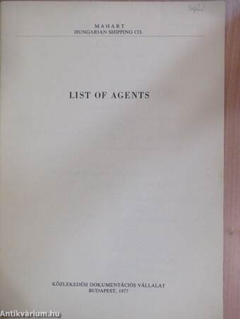 List of Agents