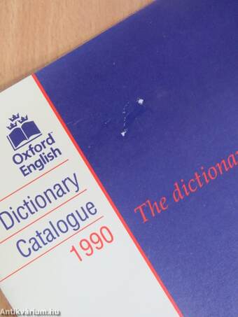 Oxford English Dictionary Catalogue 1990