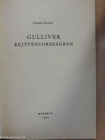 Gulliver rejtvényországban