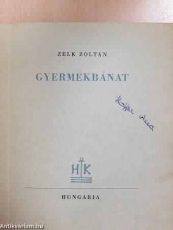 Gyermekbánat