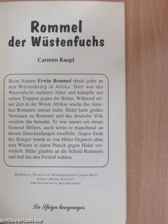 Rommel der Wüstenfuchs