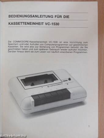 Datassette VC 1530