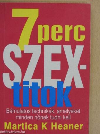 7 perc szextitok