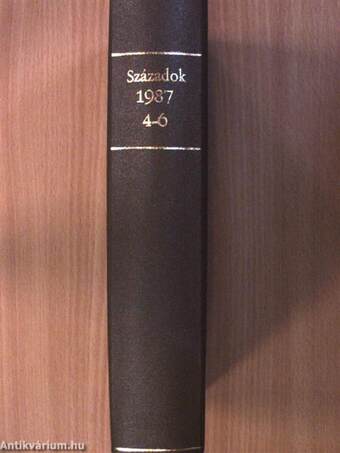 Századok 1987. (fél évfolyam)