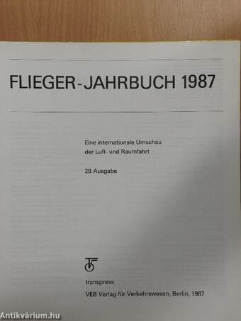 Flieger-Jahrbuch 1987