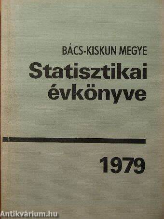 Bács-Kiskun megye statisztikai évkönyve 1979