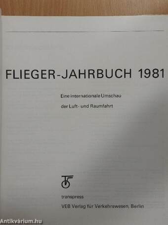 Flieger-Jahrbuch 1981