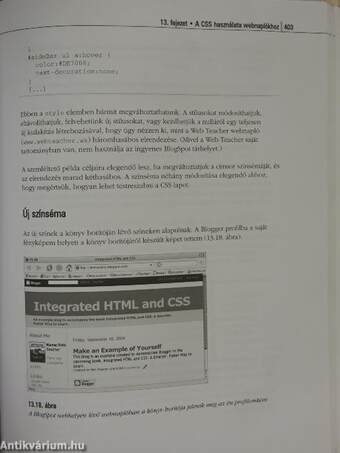 HTML és CSS - CD-vel