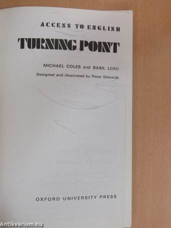 Turning Point - Book