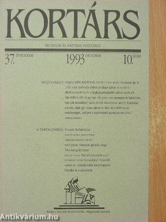 Kortárs 1993. október