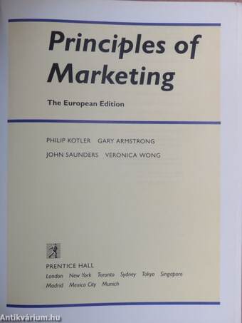 Principles of Marketing