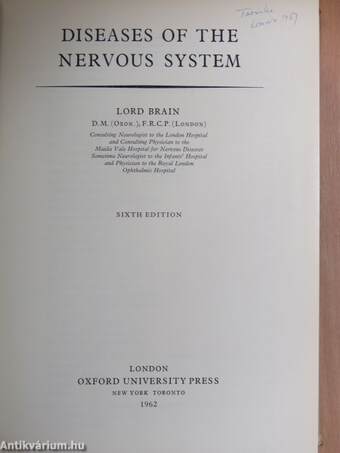 Diseases of the Nervous System